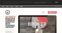 Desktop Screenshot of gutensite.com